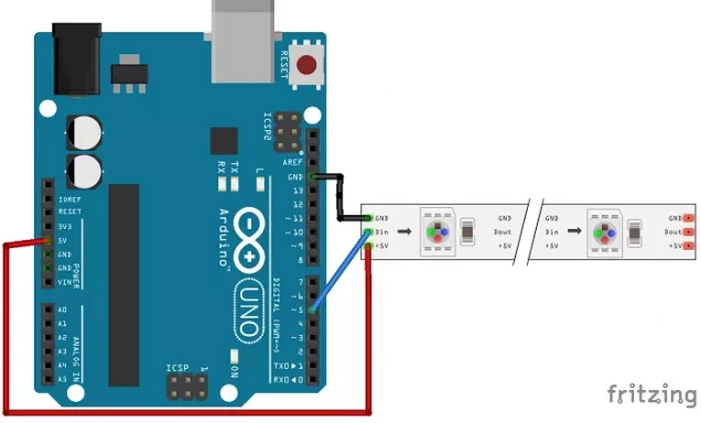 Arduino neopixels