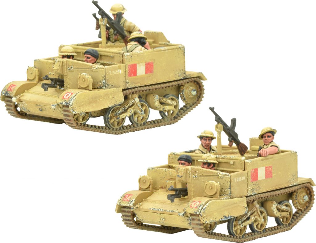 8th Army Carrier Patrol #1 - Warlord Games