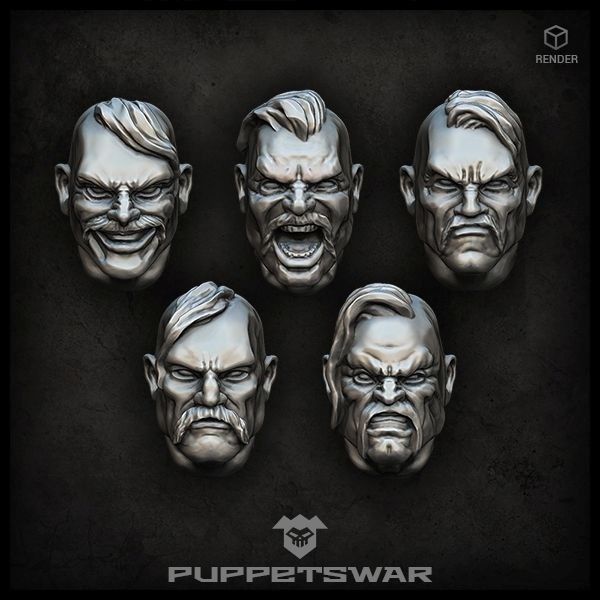 Cossack Heads #1 - Puppets War