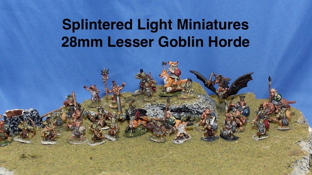 Lesser Goblin Horde - Splintered Light Miniatures