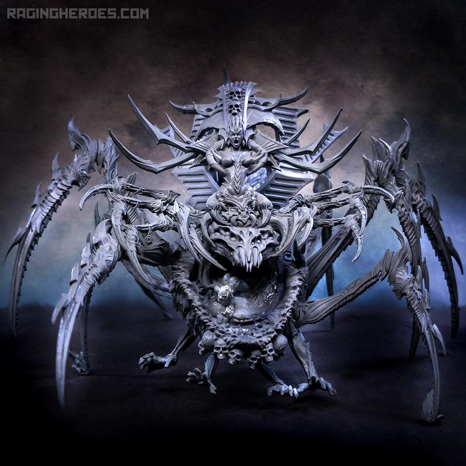 Raging Heroes Announce New Lust Elves Spider Mother Ontabletop