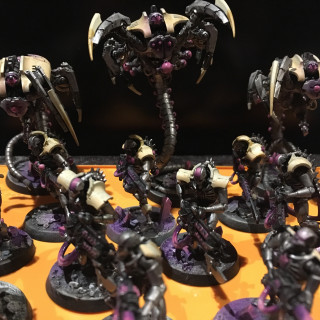 Purple Glow Necrons