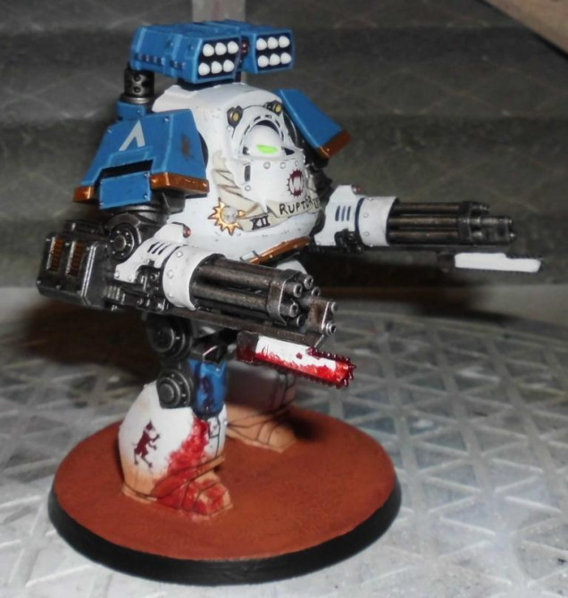 150th day: 3. Block 1st model: Mortis Contemptor