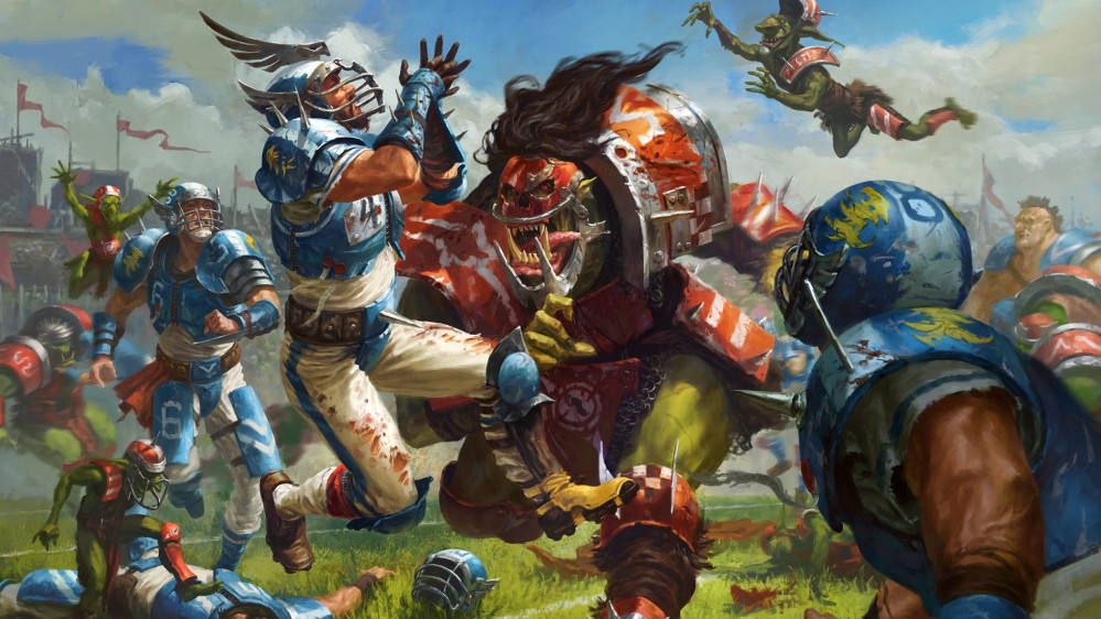 Blood Bowl! Couldn't resist painting the classic teams.
