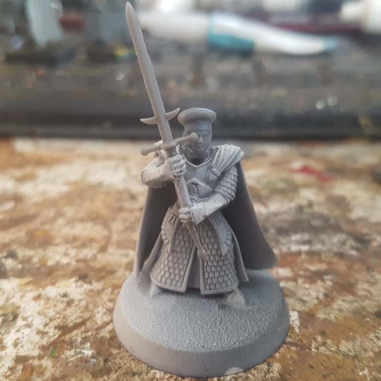 Sous Chef Raymond De Culinaire Came to the Company During a Contract in Bretonnia. Fleeing a life of being Passed Around from Baron to Baron thanks to his Remarkable Cooking Skills he Found his True Passion, the Long Handled Greatsword