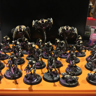 Purple Glow Necrons