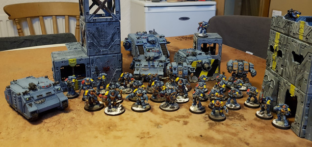 Space Wolves Finished