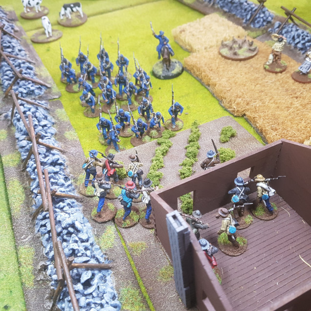 Can Our Federal Soldiers Close the Gap Before Jonny Reb gets Reformed? How Will the Lieutenant's Fare Charging a Rain Soaked Confederate Line? 