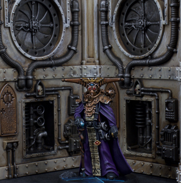 Espern Poses for a Pict Capture before venturing back to the Blackstone Fortress