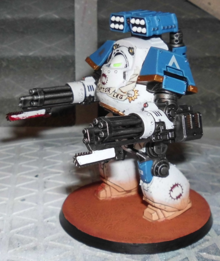 150th day: 3. Block 1st model: Mortis Contemptor