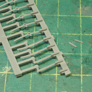 Making Jumonji Yari using spare bits from my Ashigaru plastic sprues.