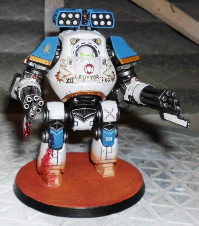 150th day: 3. Block 1st model: Mortis Contemptor