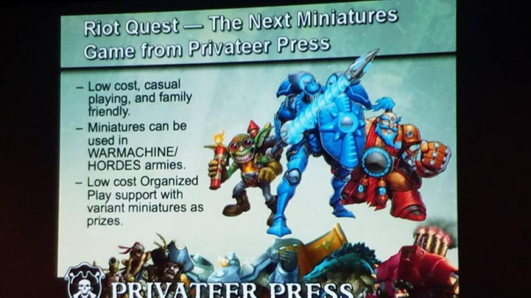 Sneak Look At Riot Quest From Privateer Press
