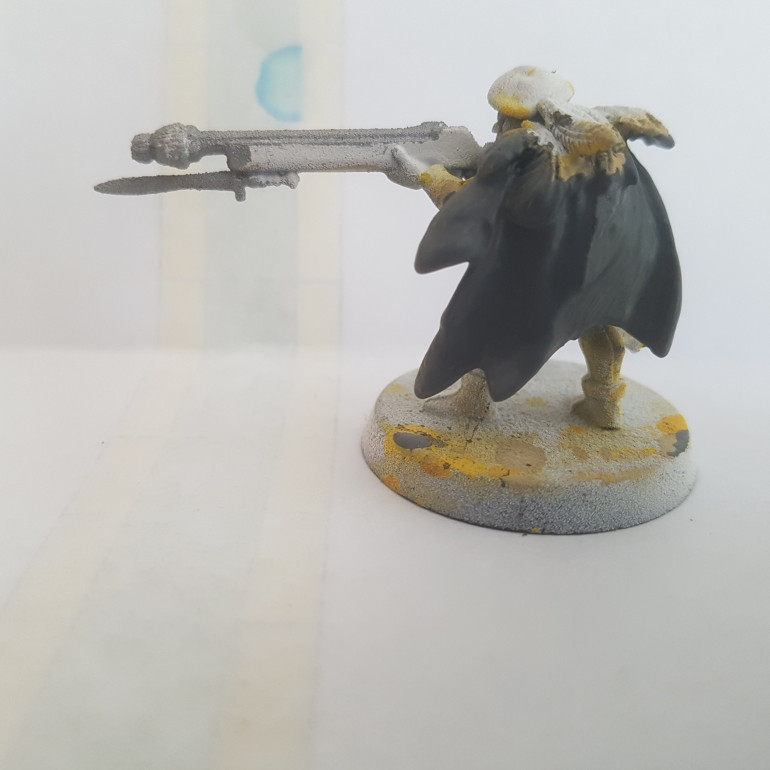 I Originally Painted the Cloak Yellow and That Failed