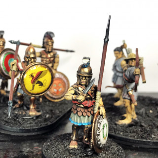 Update on My Greeks force for Mortal Gods.