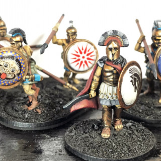 Update on My Greeks force for Mortal Gods.