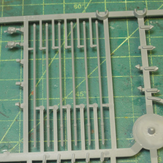 Making Jumonji Yari using spare bits from my Ashigaru plastic sprues.