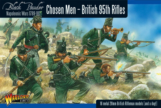 Warlord Games Napoleonic Rifles Box. I don't have any of them but the Artwork is too Good to Leave Out.