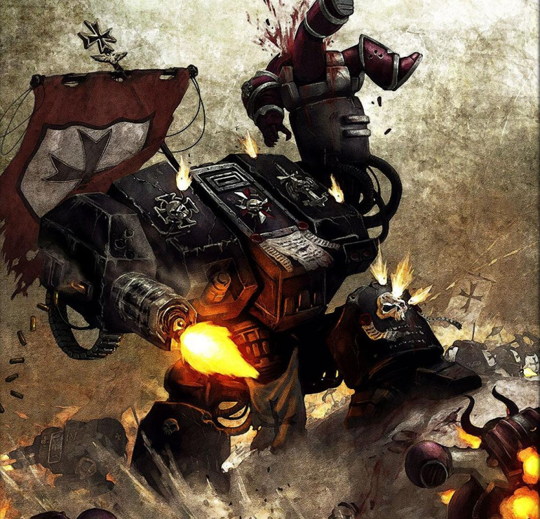 When Brother Captain Vandels Discovered that he was Being Interred in a Dreadnought he Imagined another Chance to Slay the Enemies of Mankind.
