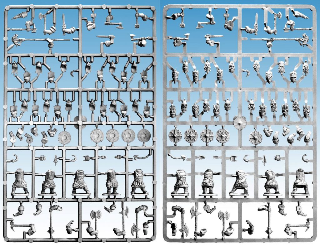 Dwarf Heavy Infantry Sprue - Oathmark