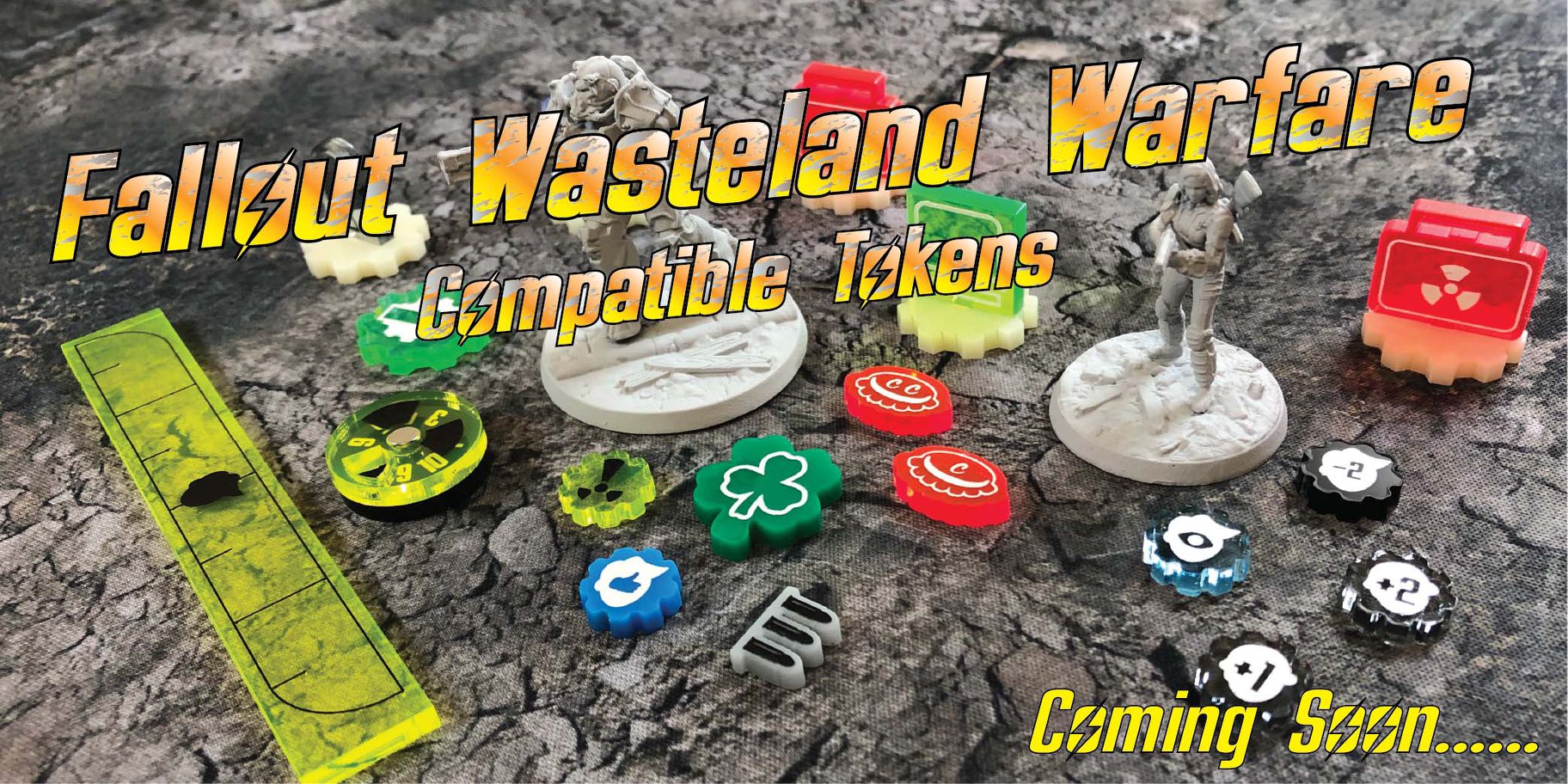 Fallout Wasteland Warfare - Set Terreno Ufficio/Laboratorio Post Apocalittico (dipinto)