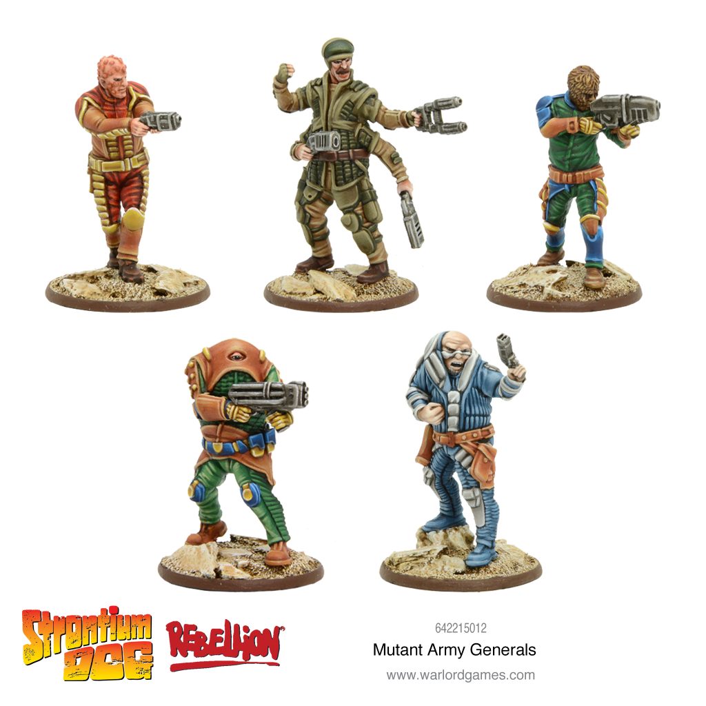 Mutant Army Generals - Warlord Games