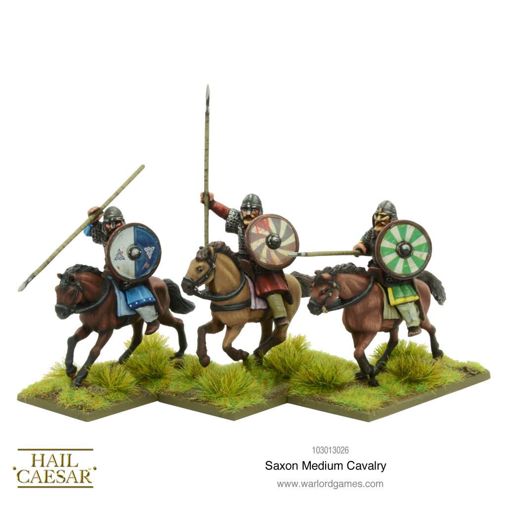 Saxon Medium Cavalry - Warlord Games