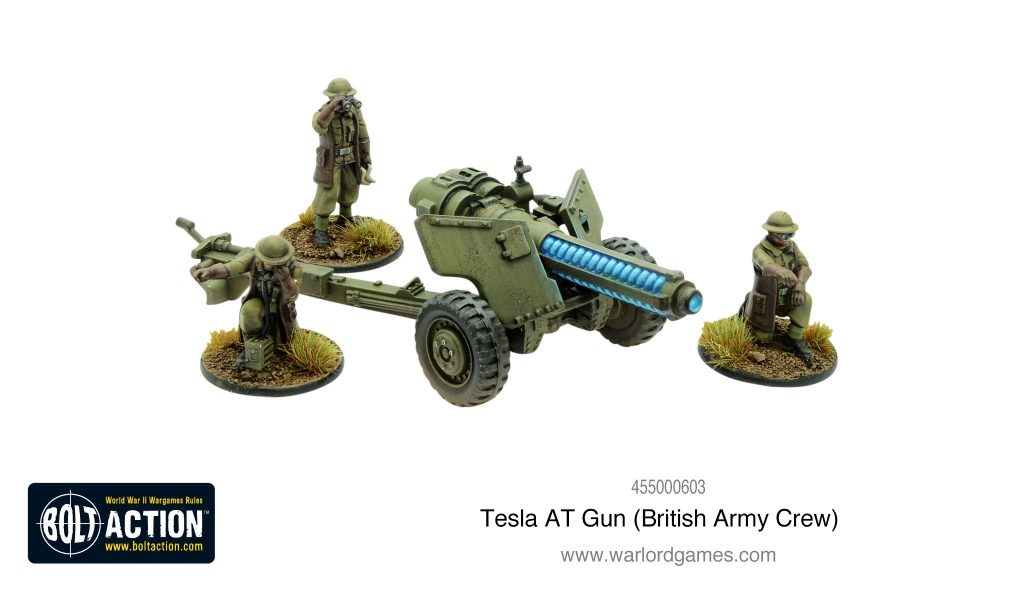 Tesla AT Gun - Warlord Games