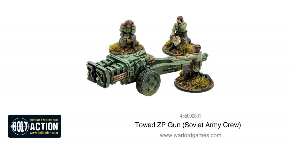 Towed ZP Gun - Warlord Games