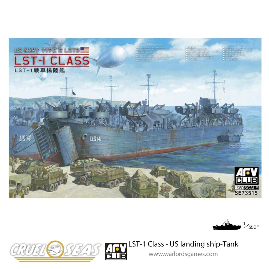 US Landing Ship-tank - Warlord Games