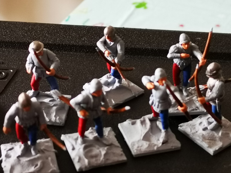 Started work on the archers