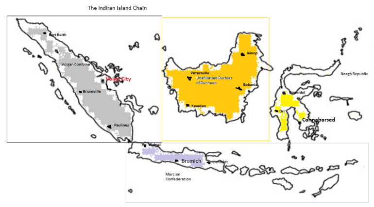 Indierian Island Chain