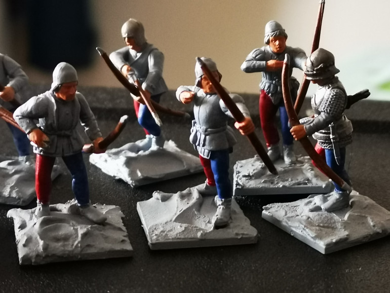 Started work on the archers