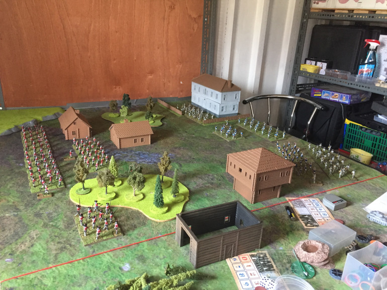 So just need to build 1 more british unit to even up the sides then its going to be time to roll some dice me thinks.  Still lots to build and paint but Im getting giddy to play now 