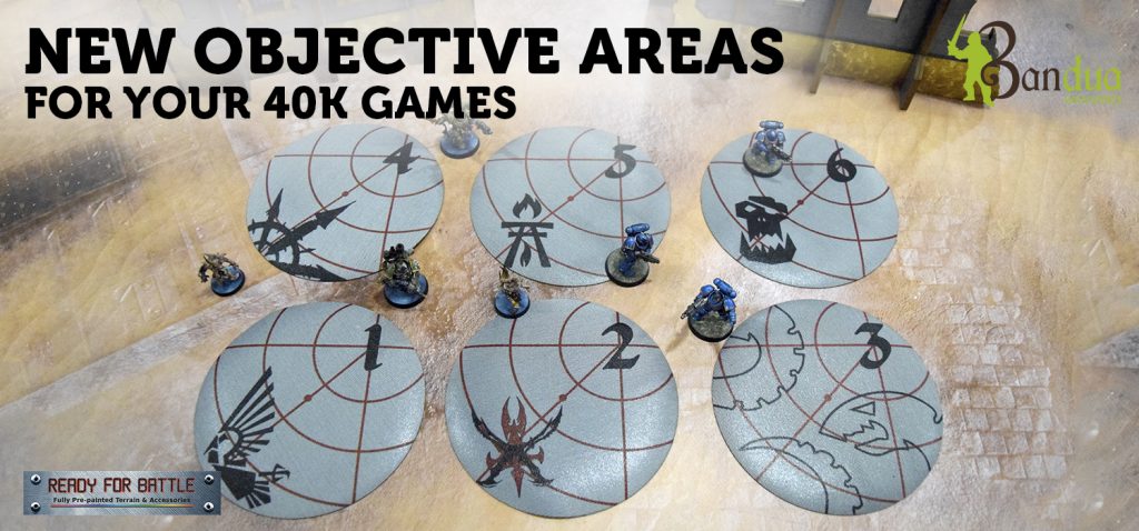 40K Objective Areas - Bandua Wargames