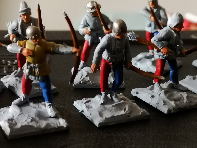 Started work on the archers