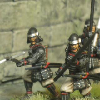 10 bodyguards for Uesugi are painted.