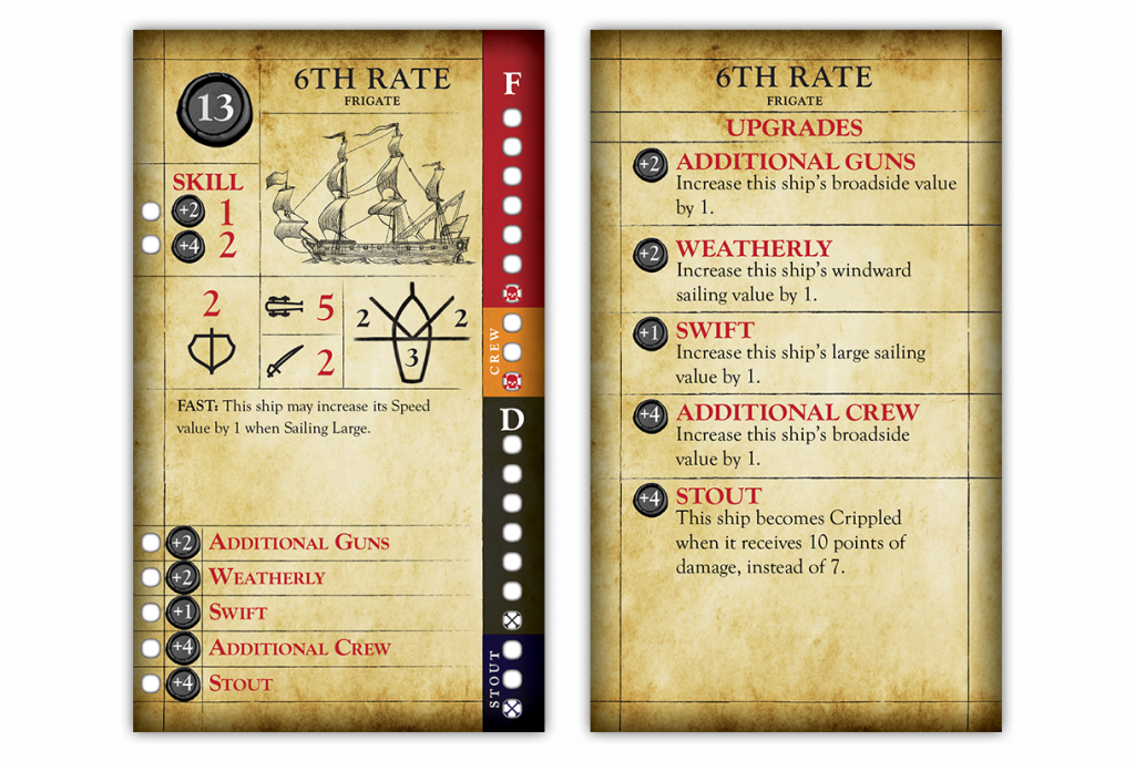 6th Rate Ship Of The Line - Firelock Games