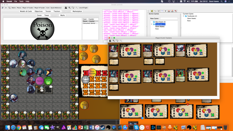 Pretty sure Russ hasn't set all the active tokens here...