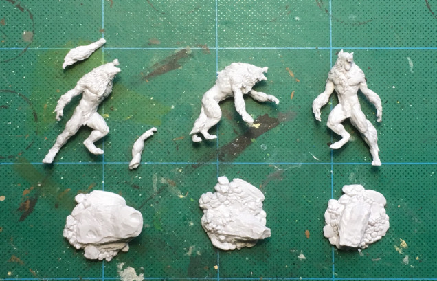 Atlantis great werewolf minis