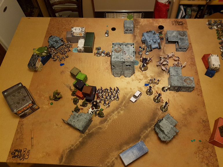 Round 2 End of Tyranids Activations