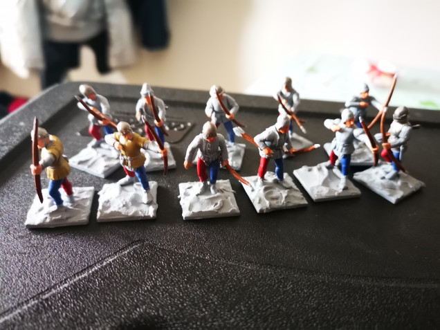 Started work on the archers