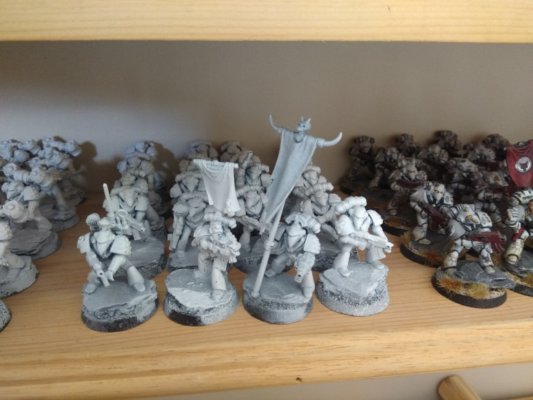 Luna Wolves Assault,Breacher and Troop squads