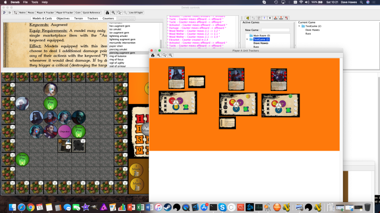 My trackers looking a lot more lonely after losing two models this turn.