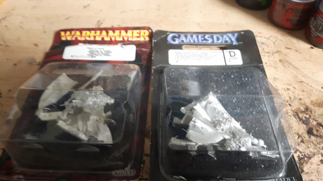 Some GW limited editions. They'll be getting warhammer quested. 