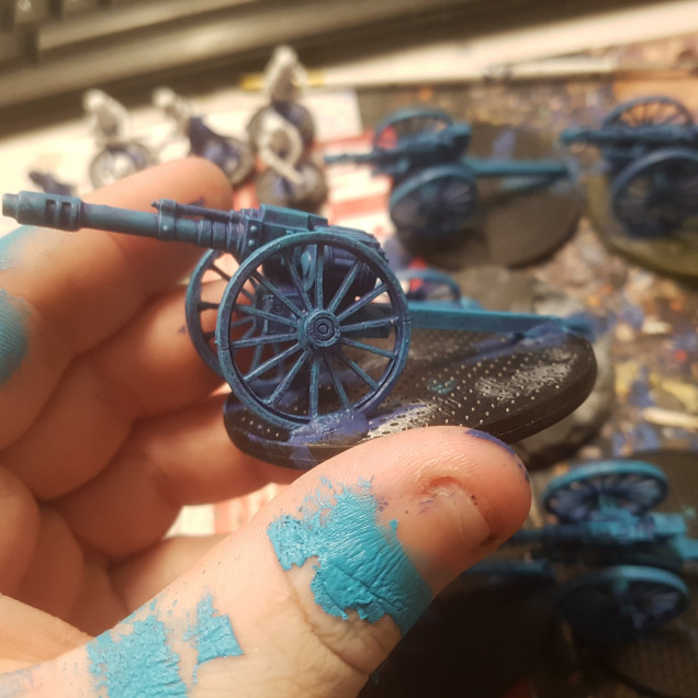 Then Drybrushed with Temple Guard Blue