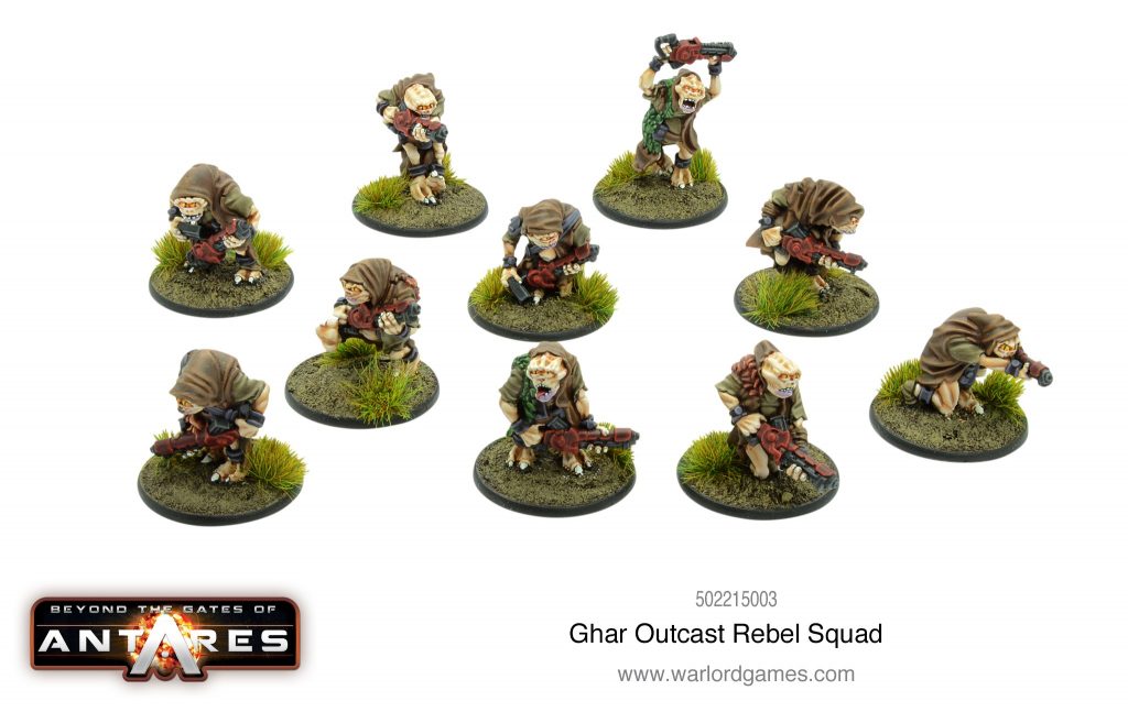 Ghar Outcast Rebel Squad - Warlord Games