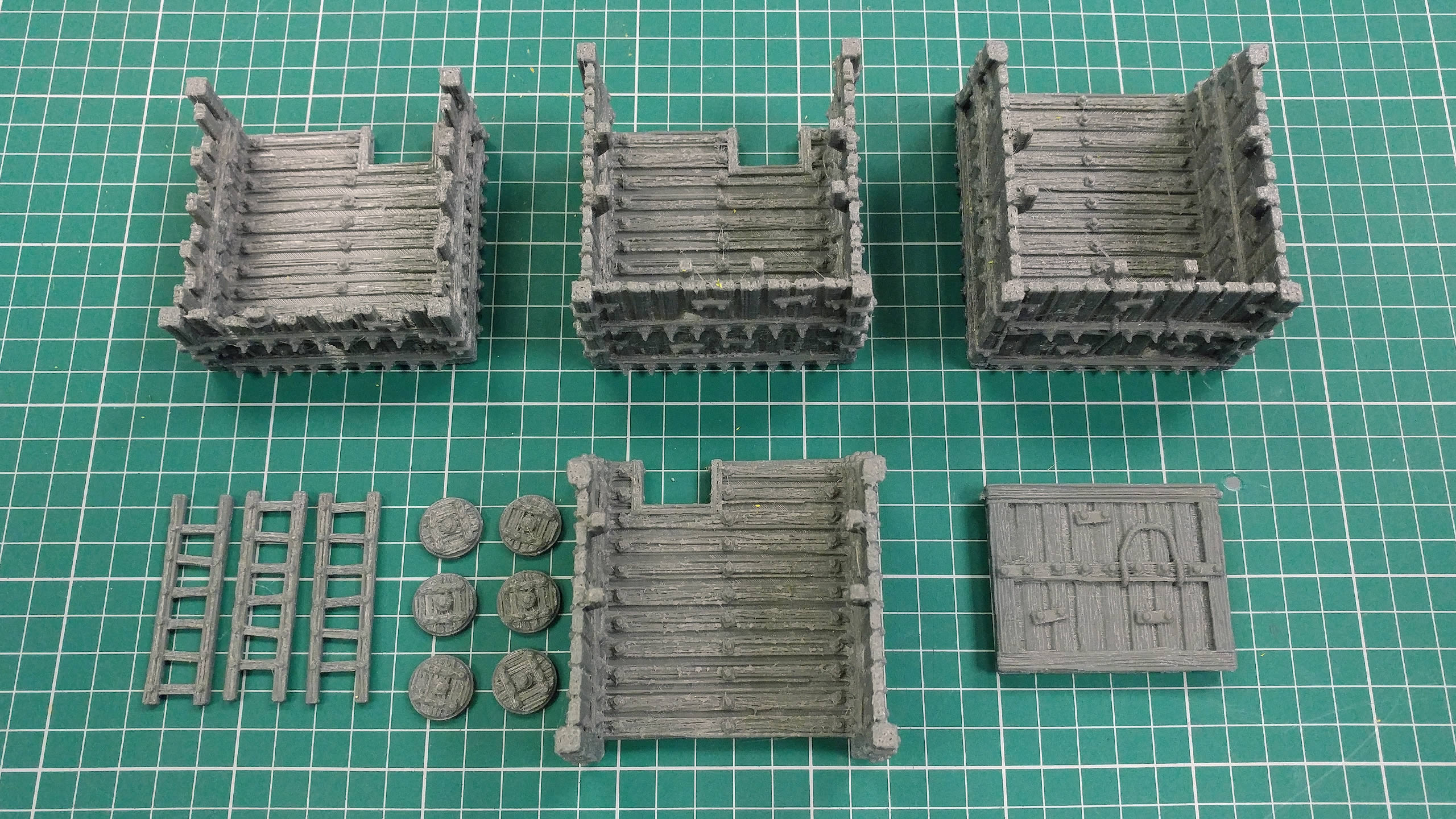 Hobby Lab Siege Tower - Finished Prints - All Parts