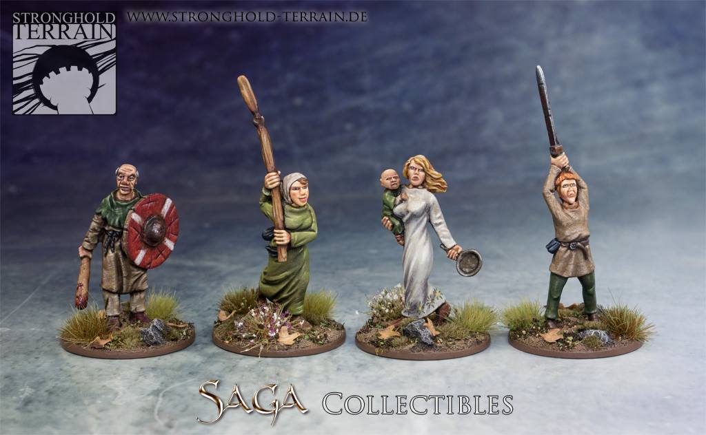 SAGA Civilians #1 - Stronghold Terrain