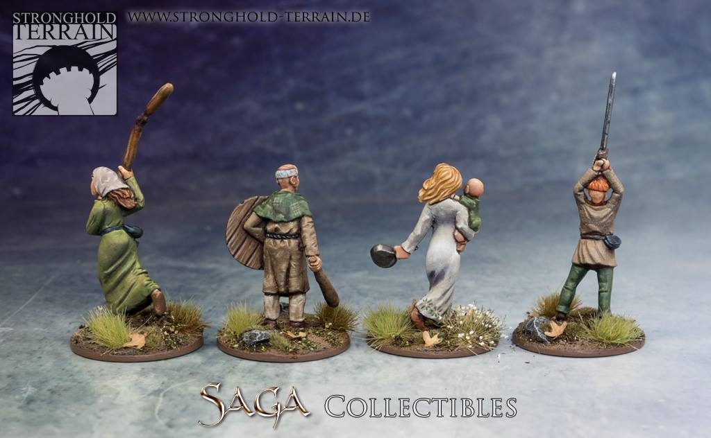 SAGA Civilians #2 - Stronghold Terrain